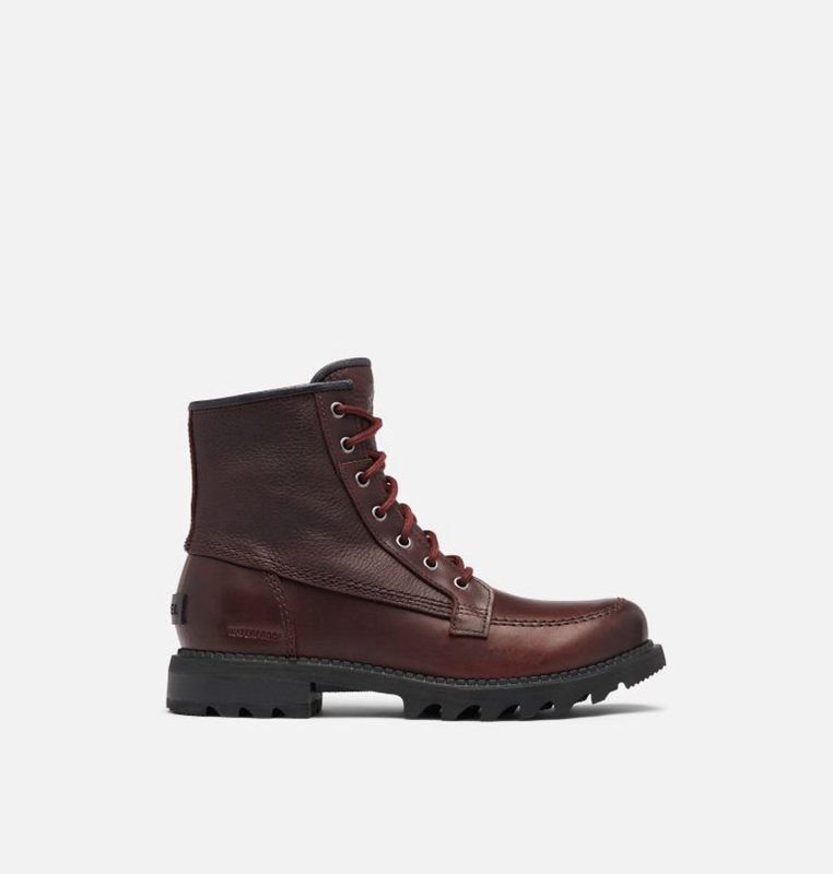 Mens Booties Red - Sorel Mad Brick™ Six - 651-CGMRAO